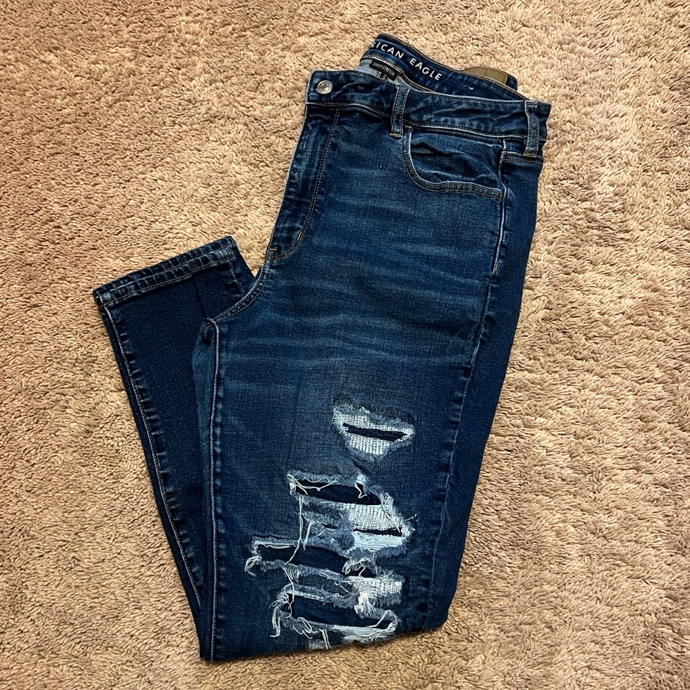 AE Super Hi-Rise Jeggings!